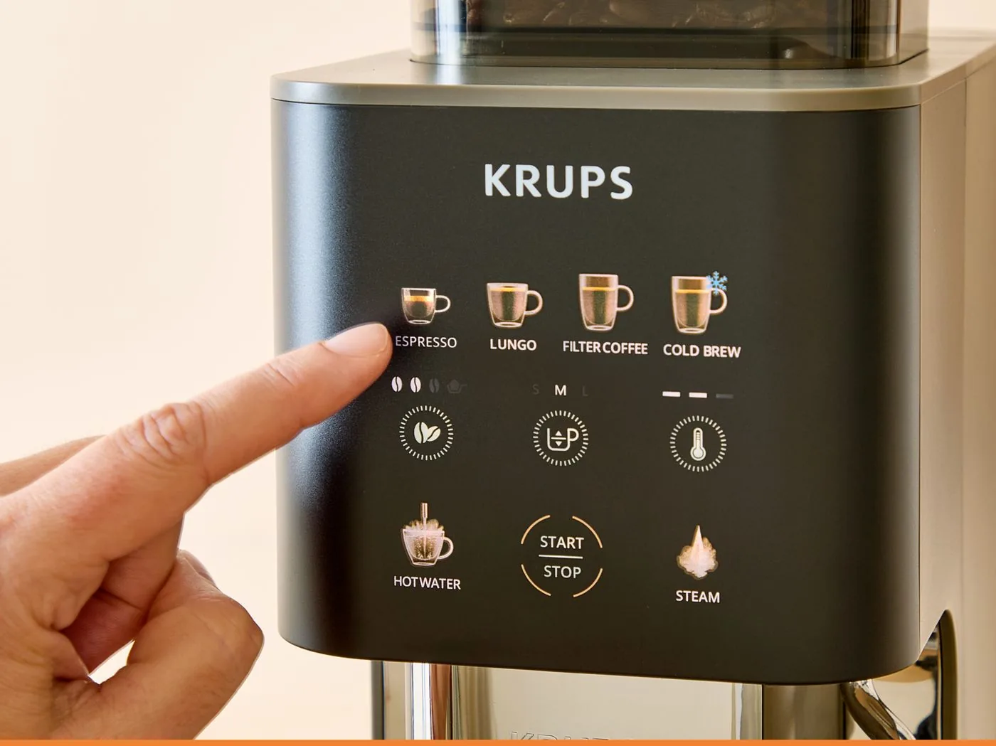 Panneau de commande tactile Coffee Crush