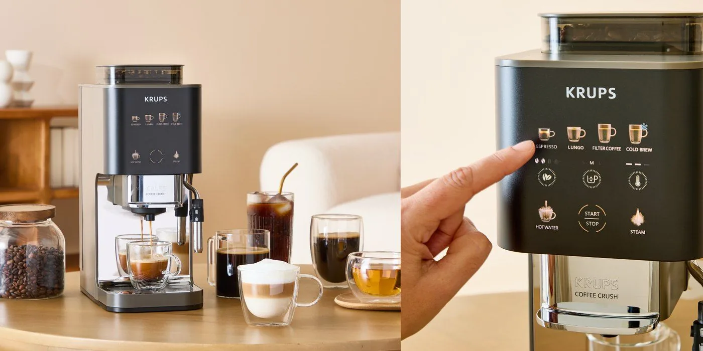 Coffee Crush, la machine à grain compacte