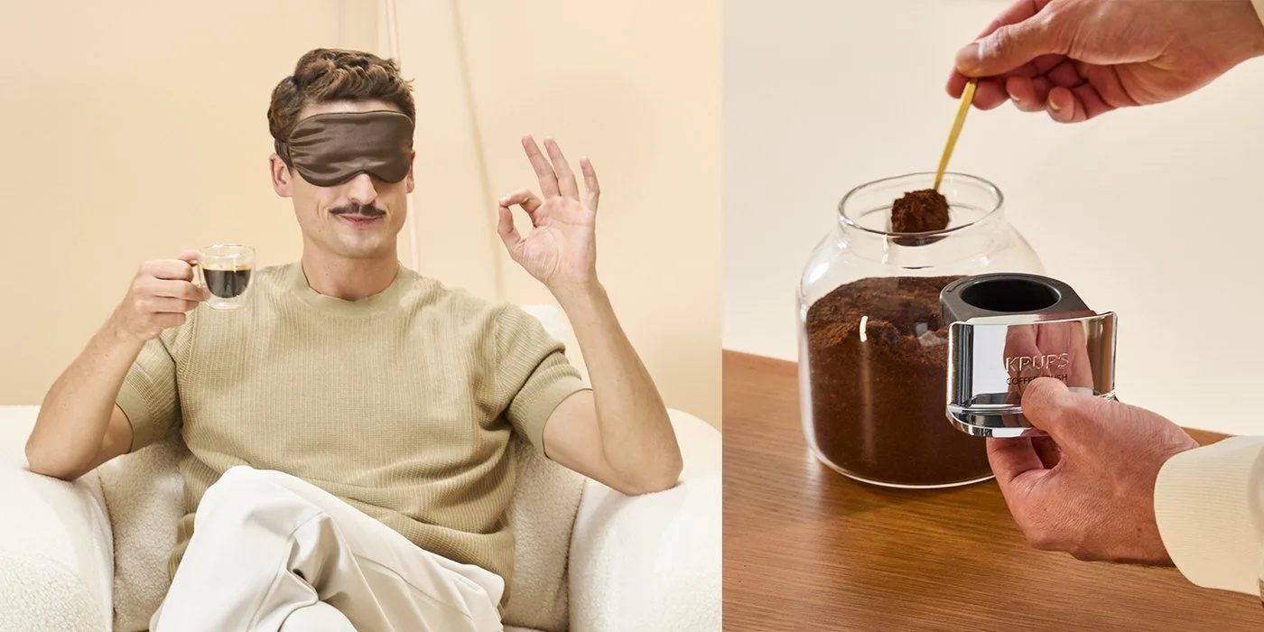 Coffee Crush accepte aussi le café pré-moulu